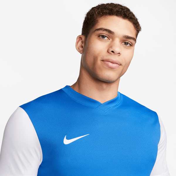 Nike Tiempo Premier II Football Shirt Royal/White